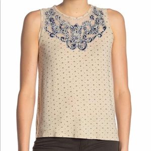 Lucky Brand, Applique York Tank